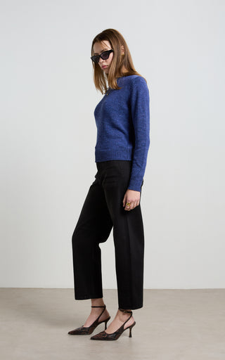 Dina Black Barrel Jeans