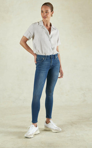 Lauren Mid Rise Classic Jeans | DRICOPER DENIM