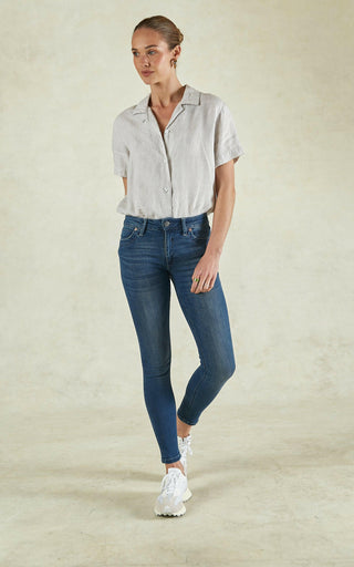 Lauren Mid Rise Classic Jeans | DRICOPER DENIM