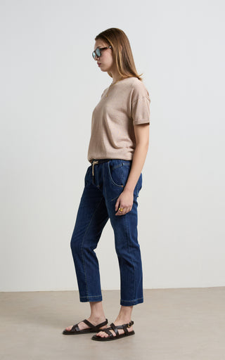 Featherlight Paris Blue Stretch Pants