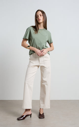 Clare Oil Green Tee