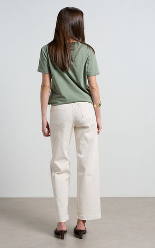 Clare Oil Green Tee