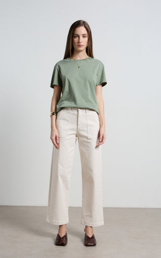 Clare Oil Green Tee