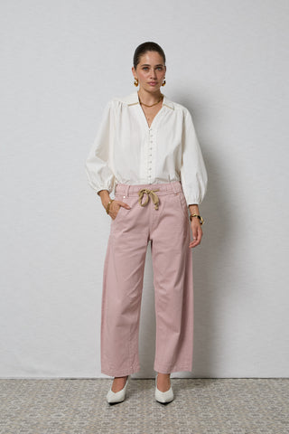 Active Sea Pink Barrel Jeans