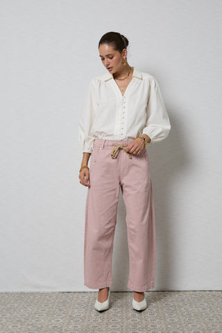 Active Sea Pink Barrel Jeans