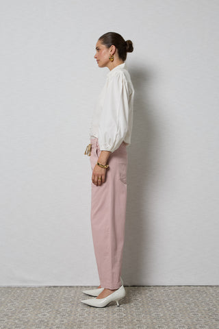 Active Sea Pink Barrel Jeans
