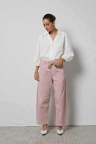 Marlowe Ivory Denim Shirt  DRICOPER DENIM Blouse/Top.