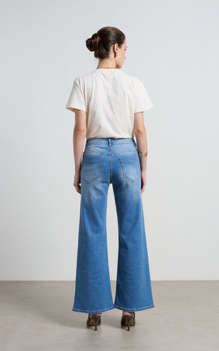 Marrie Rodeo Blue Wide Leg Jeans