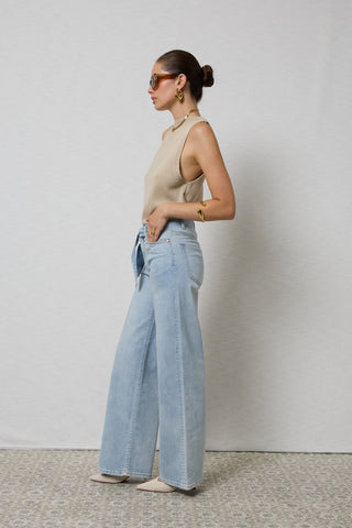 Molly Coastal Blue Straight Leg Jeans