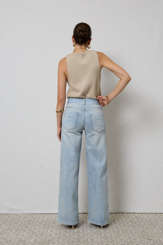 Molly Coastal Blue Straight Leg Jeans
