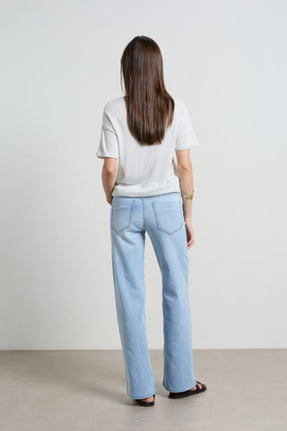 Molly Coastal Blue Straight Leg Jeans
