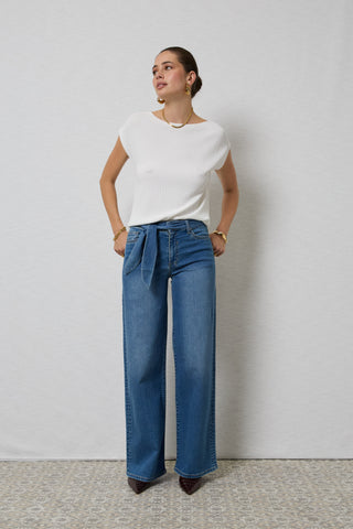 Molly Rodeo Blue Straight Leg Jeans