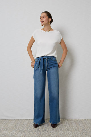 Molly Rodeo Blue Straight Leg Jeans