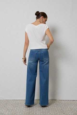 Molly Rodeo Blue Straight Leg Jeans