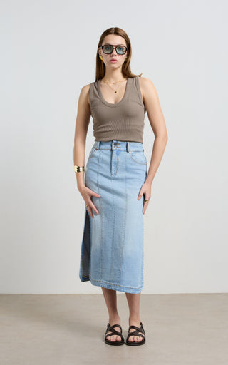 Mona Sunbleach Skirt
