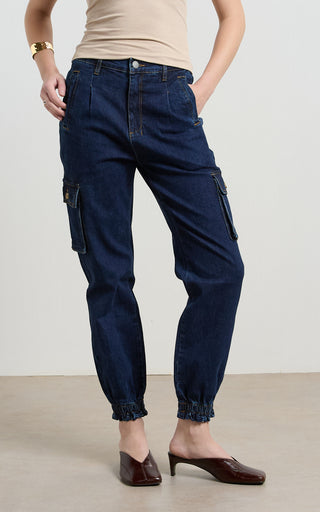 Mora Cargo Denim Pants