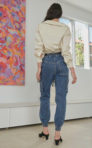Mora Vintage Cargo Jeans | DRICOPER DENIM