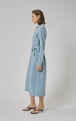 Naia Sunbleach Dress | DRICOPER DENIM