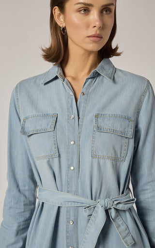 Naia Sunbleach Dress | DRICOPER DENIM