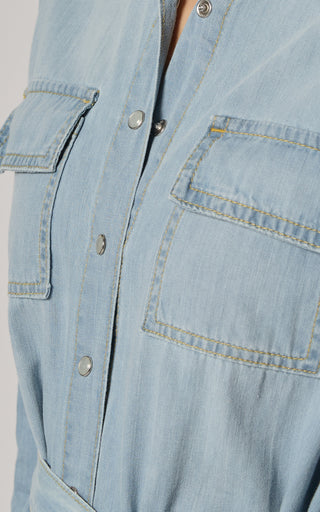 Naia Sunbleach Dress | DRICOPER DENIM