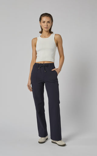 Newman Navy Active Straight leg Pants | DRICOPER DENIM