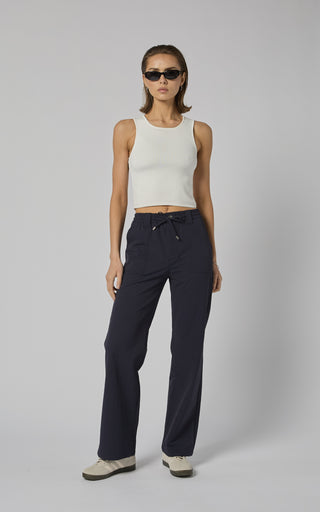 Newman Navy Active Straight leg Pants | DRICOPER DENIM