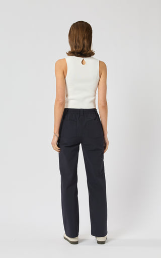 Newman Navy Active Straight leg Pants