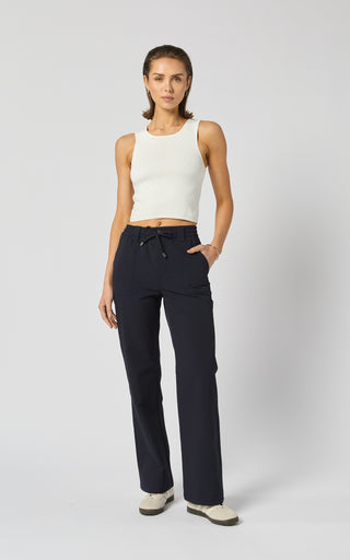 Newman Navy Active Straight leg Pants