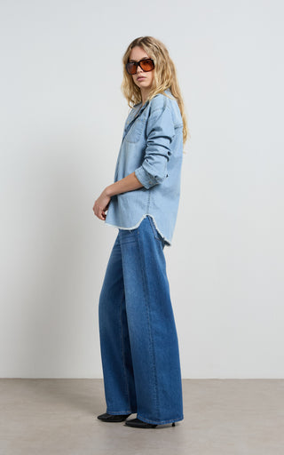 Tahiti Sunbleach Denim Shirt