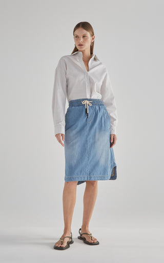 Cecil Rodeo Blue Skirt