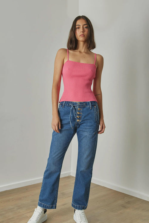 Unwind Denim Ankle Length Pants