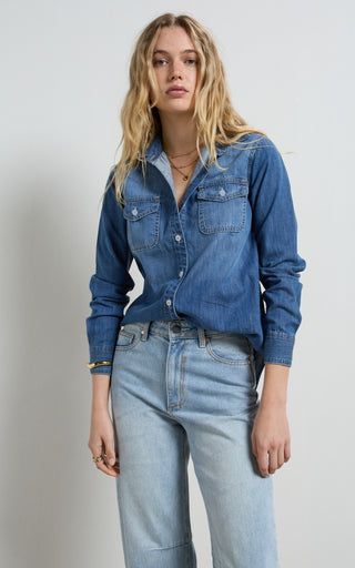 Valiant Blue Denim Shirt