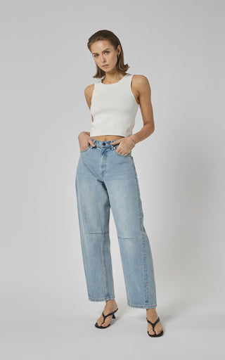 Zella Barrel Sunbleach Jeans | DRICOPER DENIM