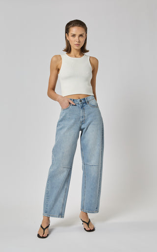 Zella Barrel Sunbleach Jeans
