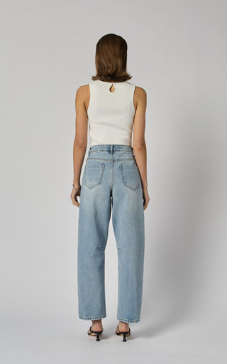 Zella Barrel Sunbleach Jeans