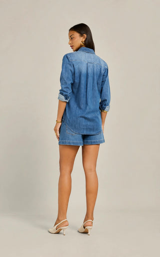 Kellina Rodeo Blue Shorts