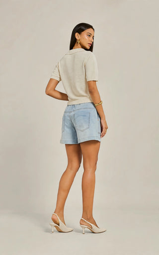 Kellina Coastal Blue Shorts