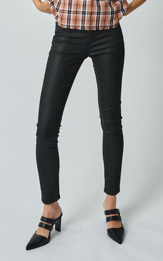 Lauren Mid Rise Coated Jeans | DRICOPER DENIM