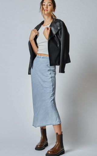 Gonna Tencel Skirt  DRICOPER DENIM SKIRTS.