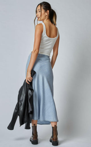 Gonna Tencel Skirt  DRICOPER DENIM SKIRTS.