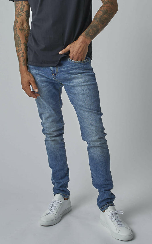 Tabi Cave Blue Street Denim Jeans | DRICOPER DENIM