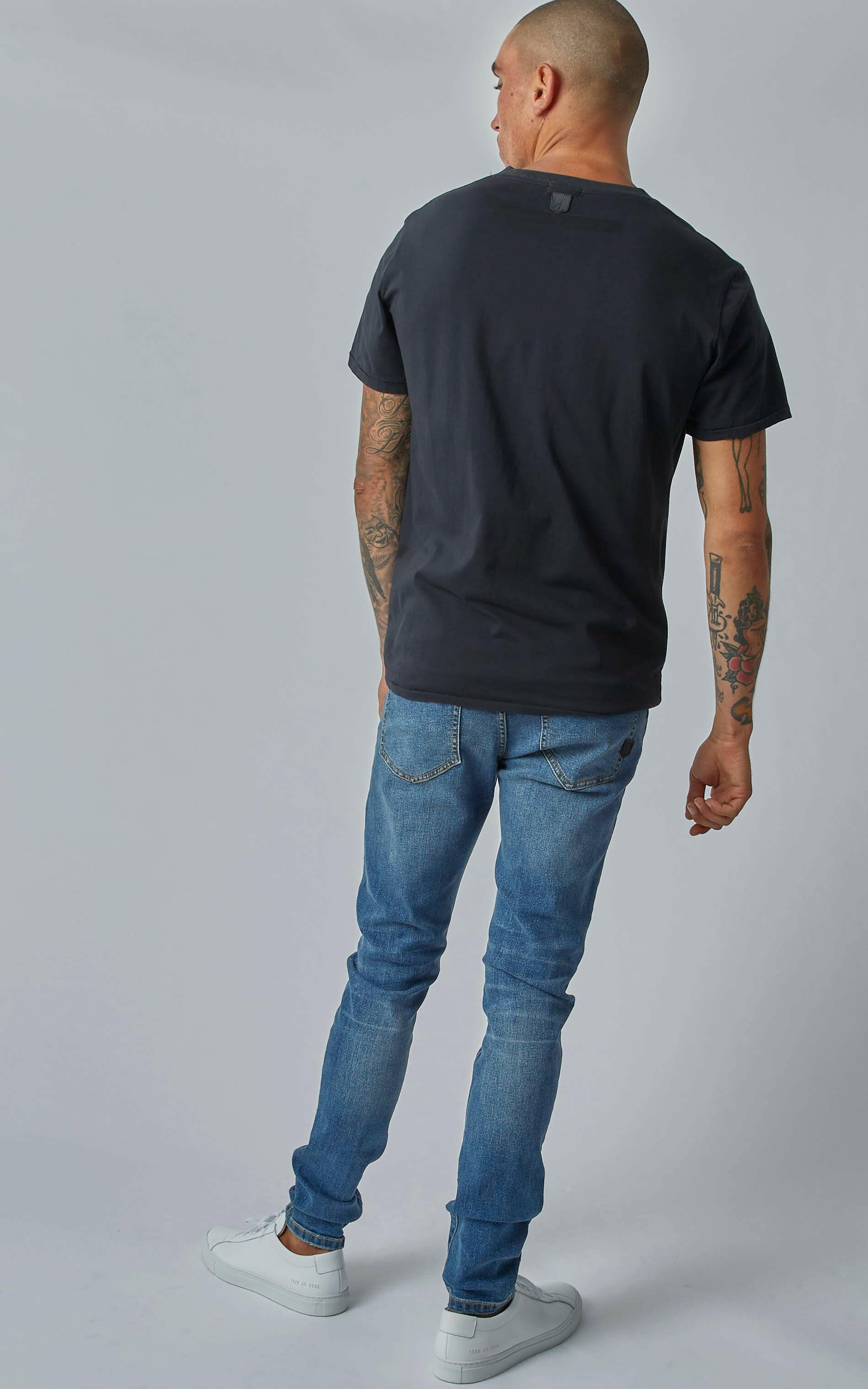 Tabi Cave Blue Street Denim Jeans | DRICOPER DENIM