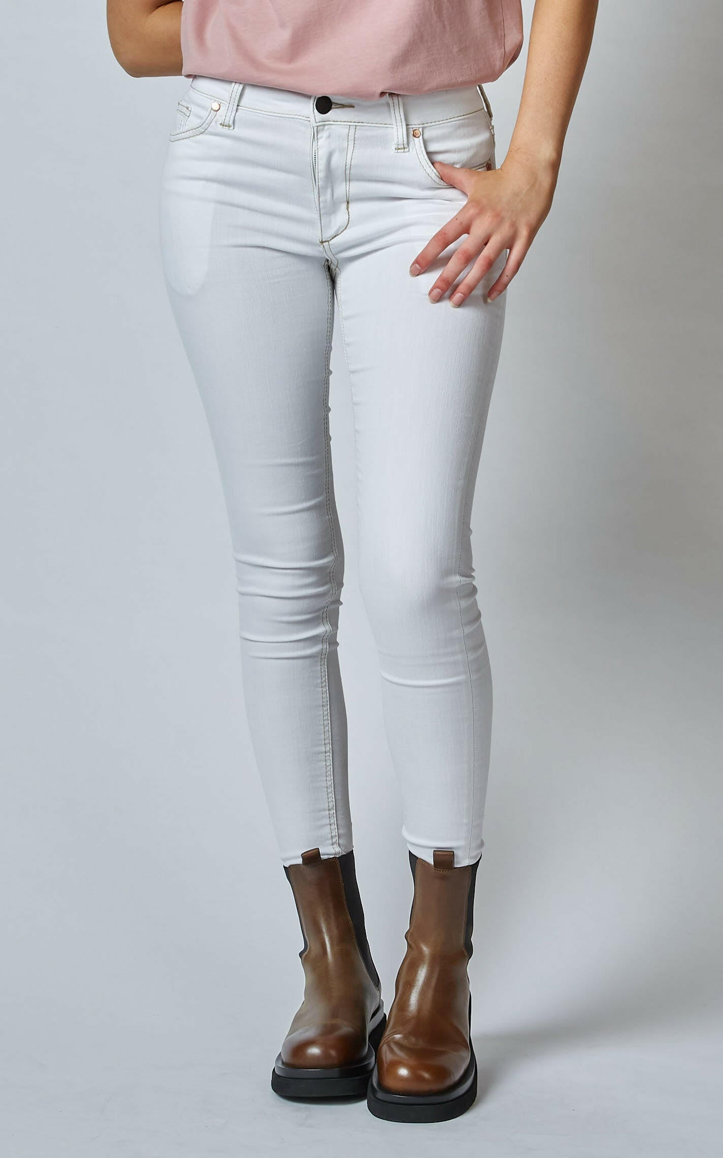 Buy Seven For Allmankind Women White High-Waisted Denim Jeans for Women  Online | The Collective