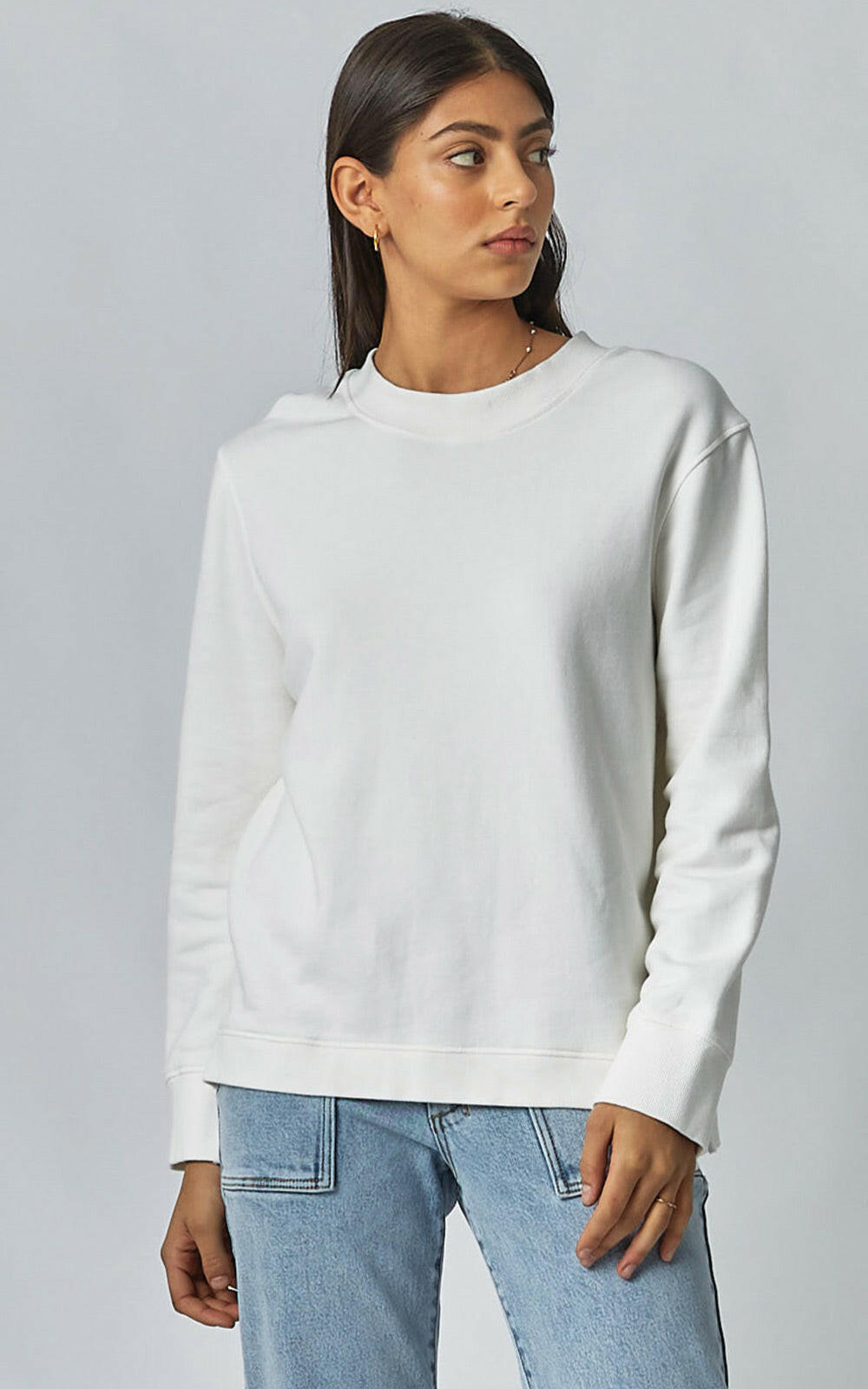 Penelope Ivory Sweatshirt | DRICOPER DENIM