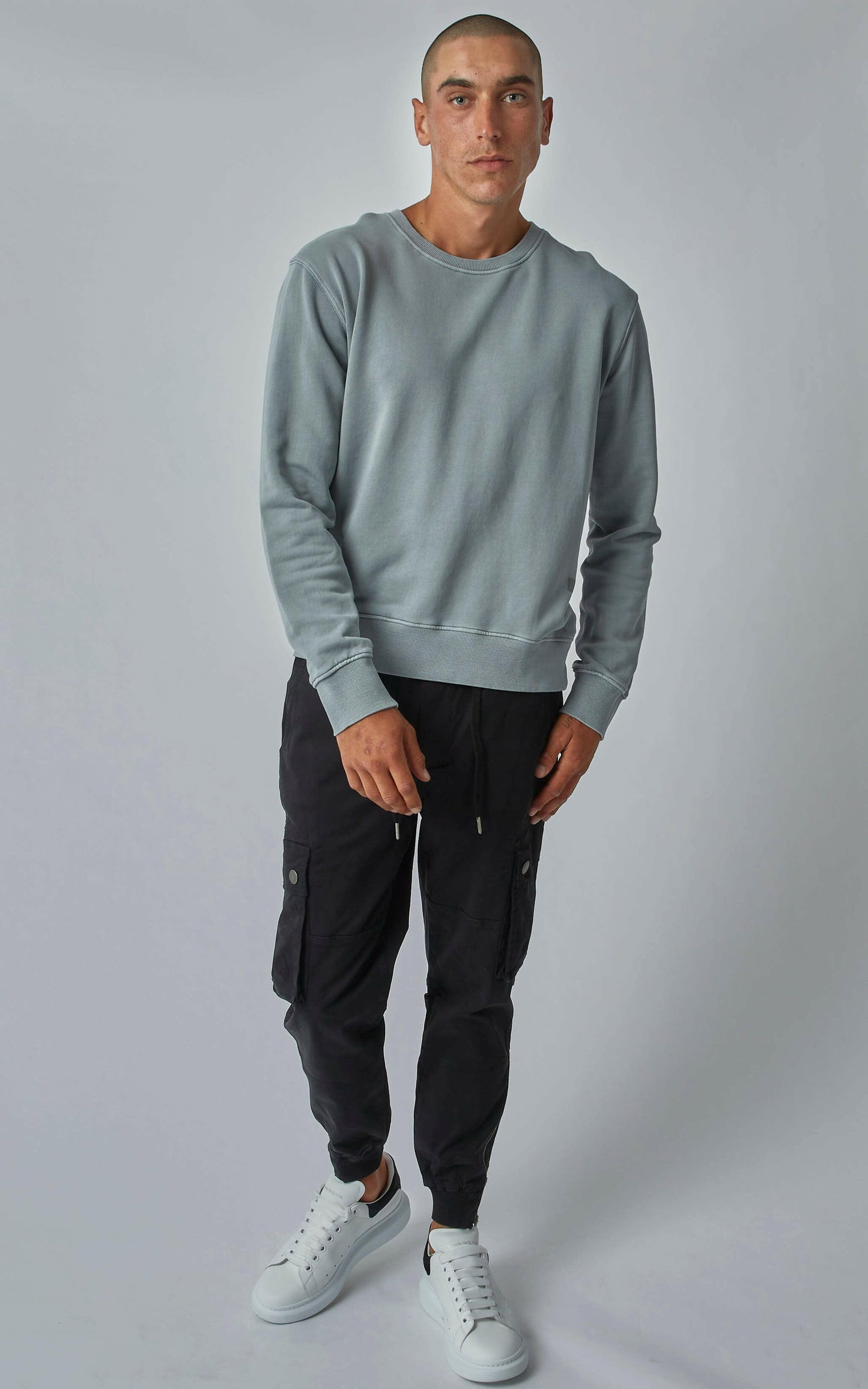 Xander Grey Men Sweatshirt  | DRICOPER DENIM
