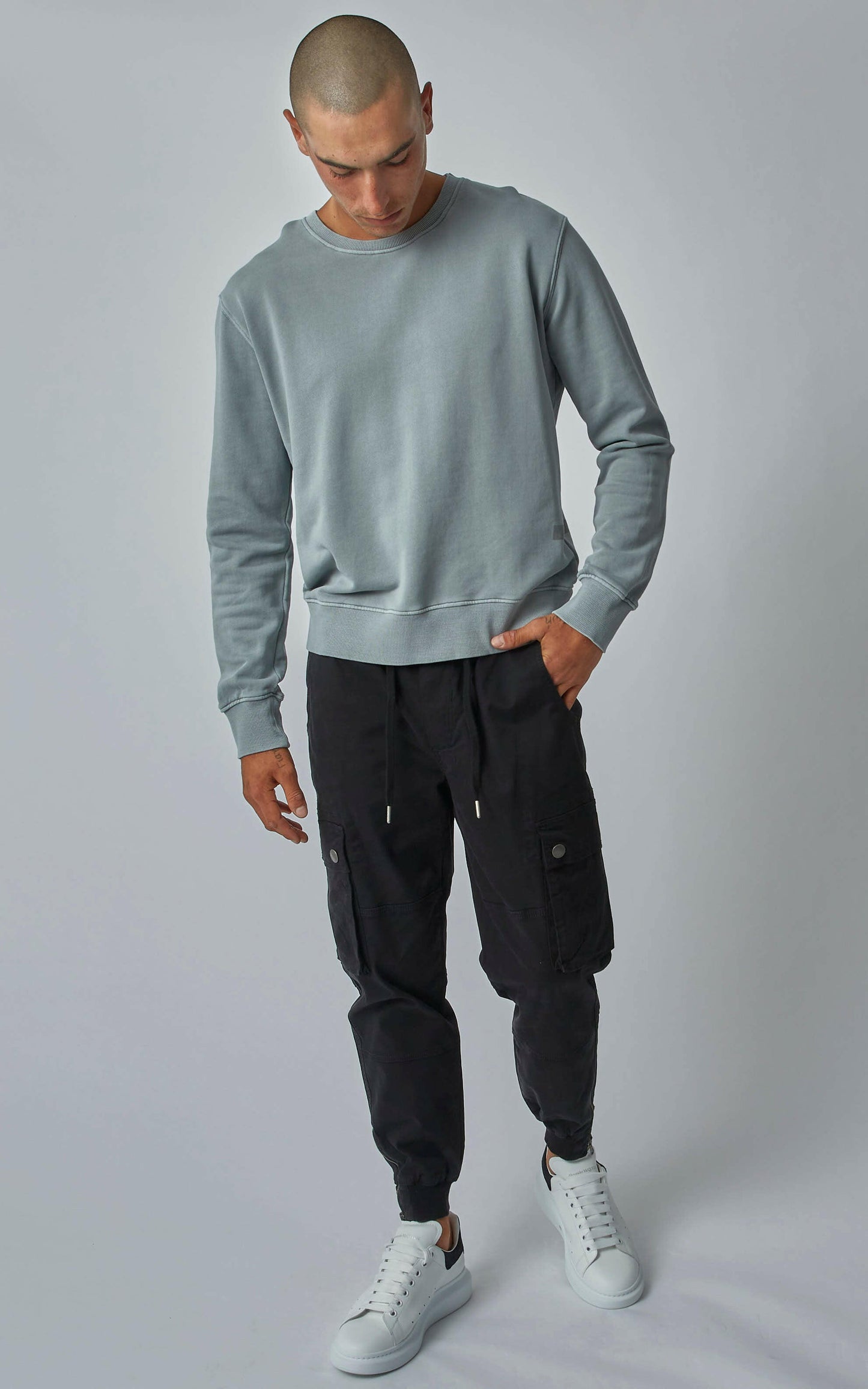 Xander Grey Men Sweatshirt  | DRICOPER DENIM